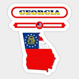 GEORGIA STATE, UNITED STATES, USA. SAMER BRASIL Sticker